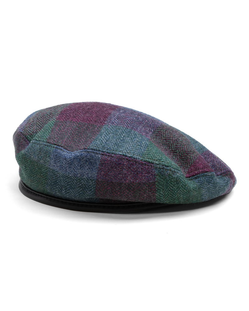 Purple-green-blue check